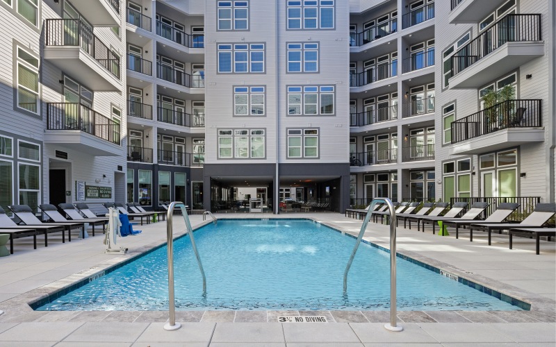 Sparkling Resort Style Pool